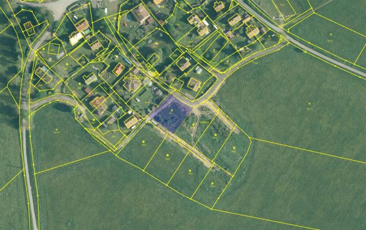 Prodej pozemku pro bydlení, Horní Planá, 882 m2