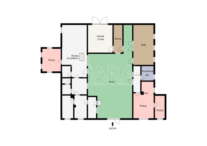 Prodej zemědělské usedlosti, Čížkrajice - Chvalkov, 400 m2