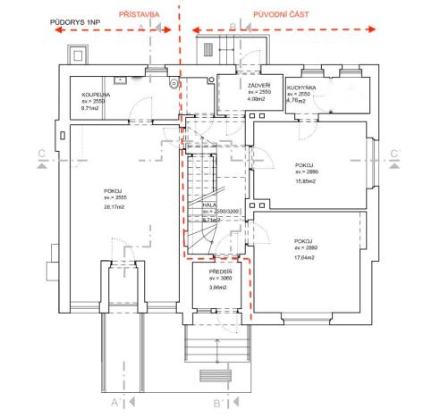 Prodej rodinného domu, Dobřichovice, Všenorská, 195 m2