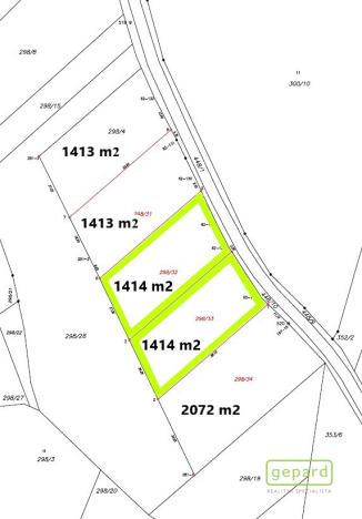 Prodej pozemku pro bydlení, Úhlejov, 1414 m2