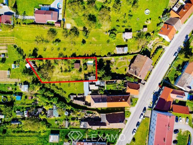 Prodej zahrady, Šatov, 877 m2