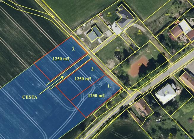 Prodej pozemku pro bydlení, Lány u Dašic, 1250 m2
