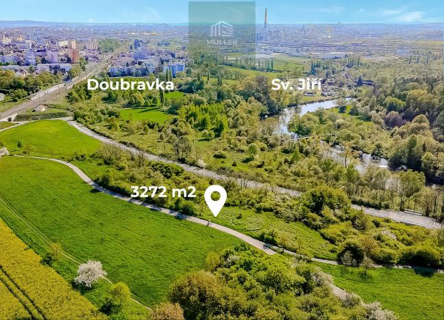 Pronájem pozemku, Plzeň - Doubravka, 3272 m2