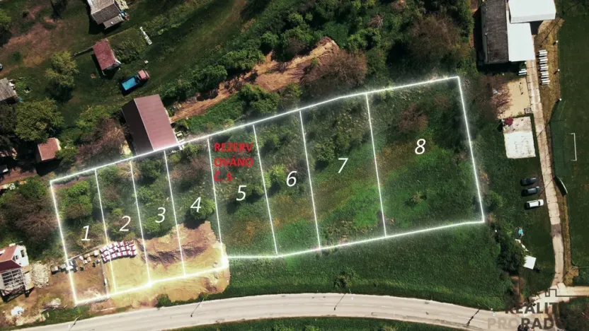 Prodej pozemku pro bydlení, Kyjov, 791 m2