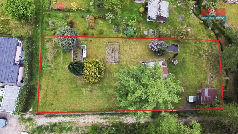 Pronájem zahrady, Těšovice, 963 m2