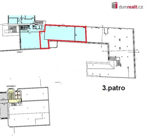 Pronájem kanceláře, Praha - Smíchov, Drtinova, 120 m2