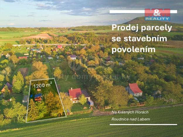 Prodej zahrady, Roudnice nad Labem, 1200 m2