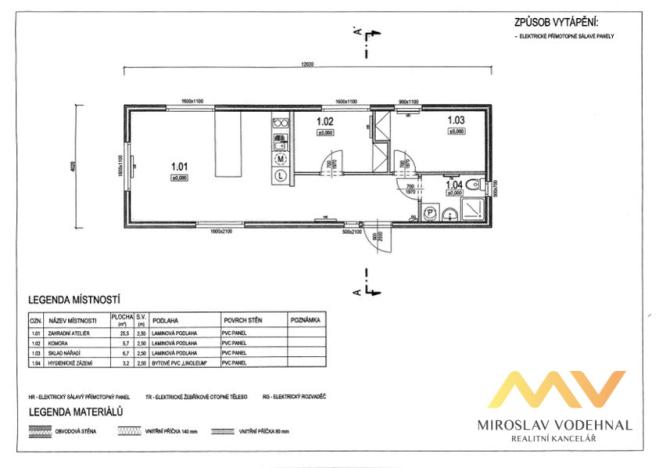 Prodej mobilheimu, Vítězná - Kocléřov, 48 m2