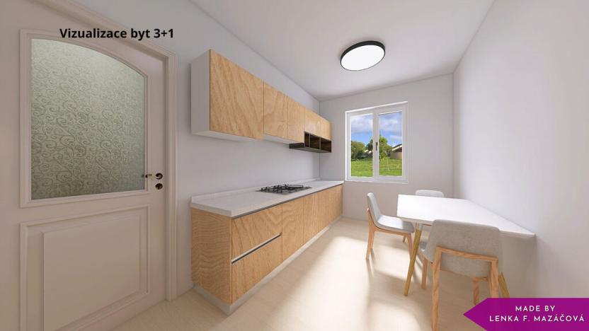 Prodej bytu 3+1, Uničov, Nerudova, 77 m2