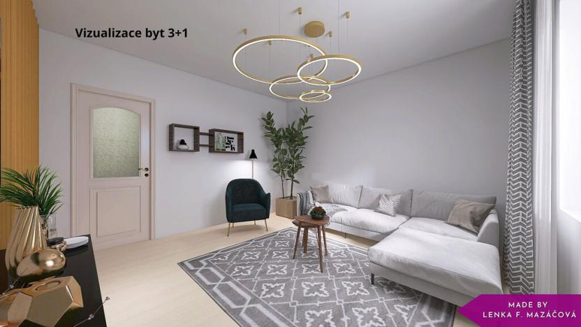 Prodej bytu 3+1, Uničov, Nerudova, 77 m2