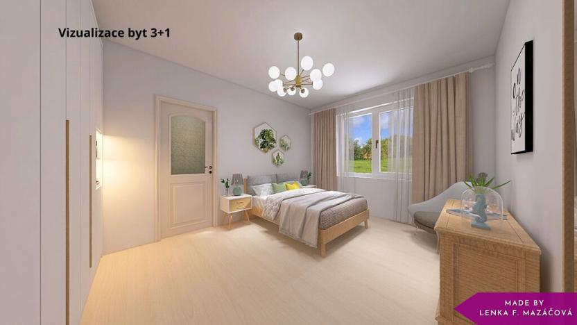 Prodej bytu 3+1, Uničov, Nerudova, 77 m2