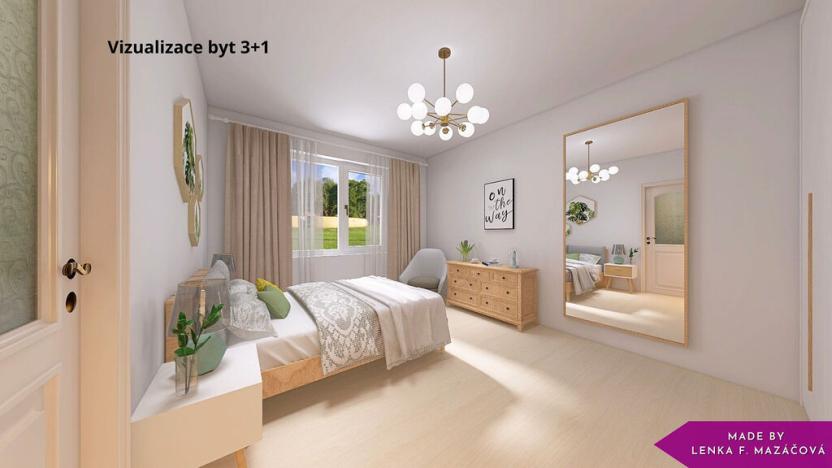 Prodej bytu 3+1, Uničov, Nerudova, 77 m2