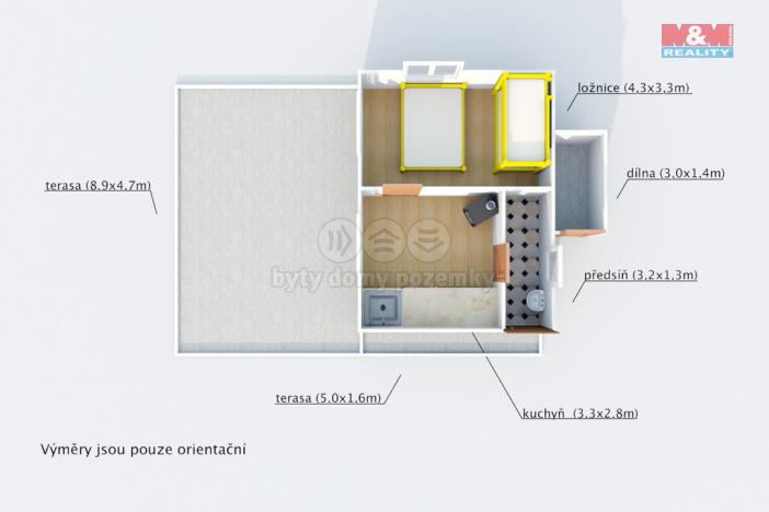 Prodej chaty, Stříbro - Butov, 60 m2