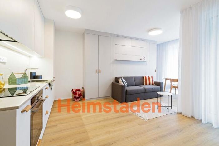 Pronájem bytu 1+kk, Praha - Holešovice, Vrbenského, 37 m2