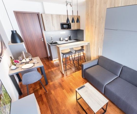 Pronájem bytu 1+kk, Praha - Nové Město, Horská, 40 m2
