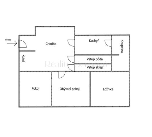 Prodej rodinného domu, Bednáreček, 95 m2