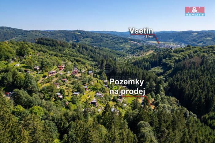 Prodej zahrady, Vsetín, 455 m2