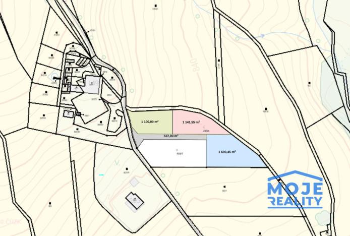 Prodej louky, Železná Ruda, 2832 m2