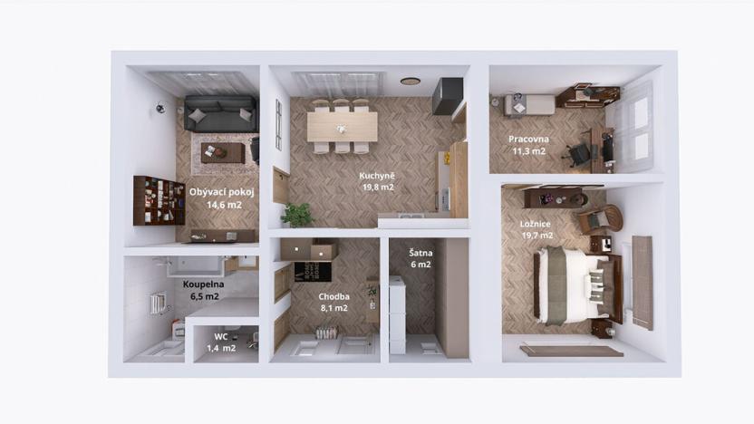 Prodej rodinného domu, Velké Losiny - Maršíkov, 86 m2