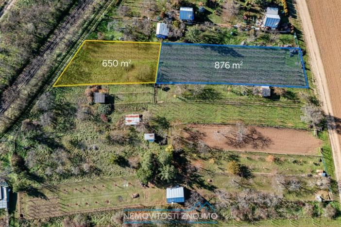 Prodej zahrady, Dobšice, 650 m2