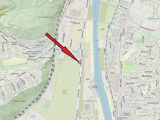 Prodej podílu pozemku, Praha - Velká Chuchle, 3 m2