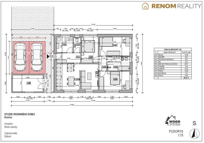 Prodej rodinného domu, Konice, Burianova, 98 m2