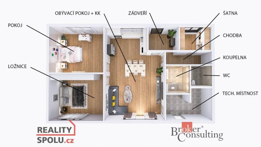 Prodej pozemku pro bydlení, Stanoviště, 499 m2