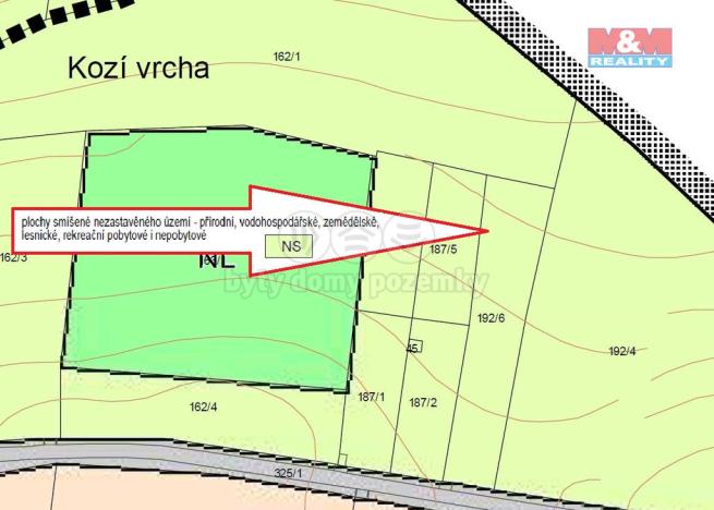 Pronájem zahrady, Sezemice - Kladina, 3761 m2