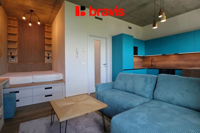 Pronájem bytu 1+kk, Brno, Bohunická, 35 m2