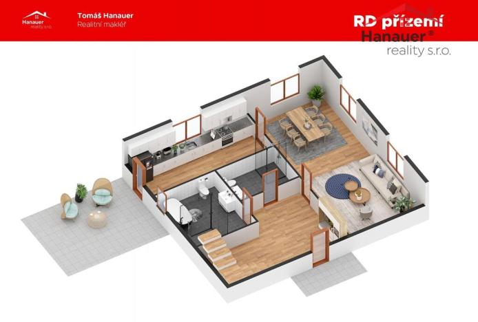 Prodej rodinného domu, Ústí nad Labem - Střekov, Rubensova, 210 m2
