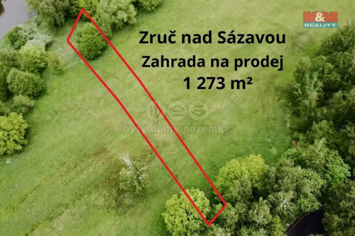 Prodej pozemku pro bydlení, Zruč nad Sázavou, 1273 m2