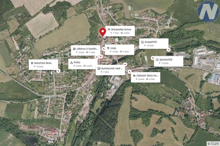 Prodej rodinného domu, Husinec, Jeronýmova, 400 m2