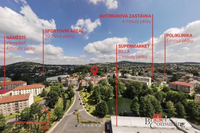 Prodej činžovního domu, Varnsdorf, Legií, 1000 m2