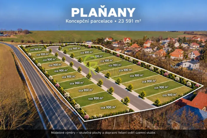 Prodej pozemku pro bydlení, Plaňany, Husova, 23591 m2