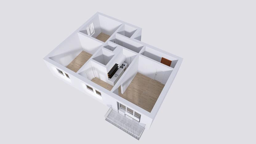 Prodej bytu 3+1, Loučná nad Desnou, 74 m2