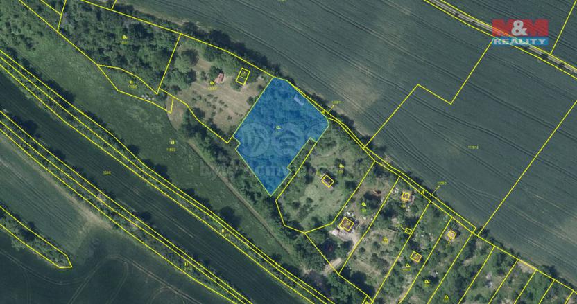 Prodej zahrady, Malé Žernoseky, 2620 m2