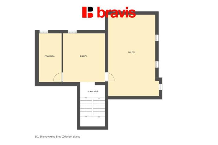 Prodej činžovního domu, Brno, Skorkovského, 284 m2