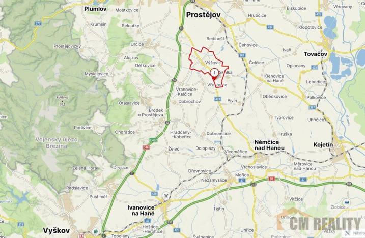 Prodej pole, Výšovice, 25944 m2