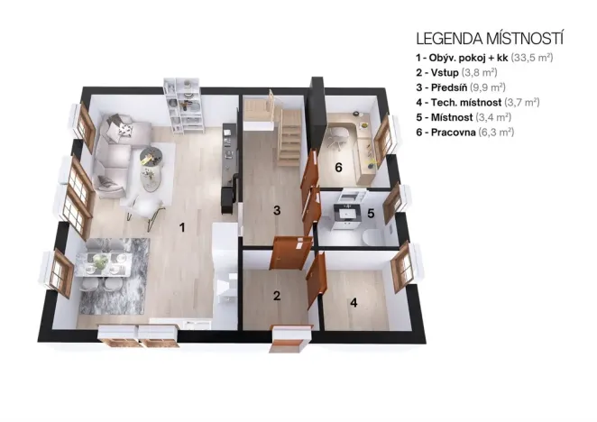 Prodej rodinného domu, Peřimov, 113 m2