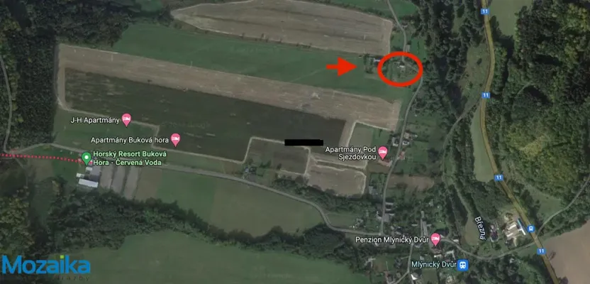 Prodej rodinného domu, Červená Voda, 22, 323 m2