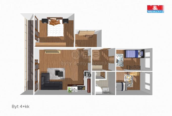 Prodej bytu 4+kk, Liberec, Sosnová, 89 m2