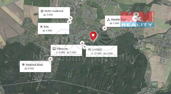 Prodej pozemku pro bydlení, Praha - Klánovice, 2108 m2