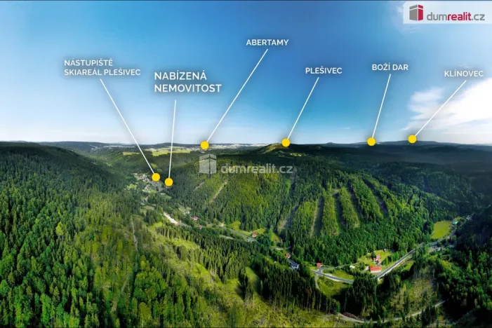 Prodej bytu 2+kk, Merklín - Pstruží, 47 m2