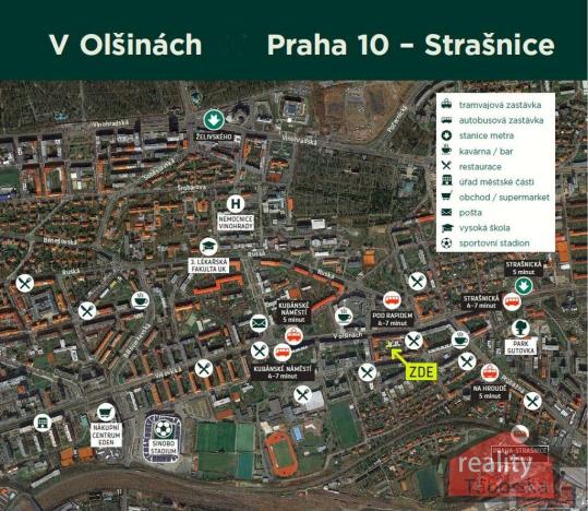 Prodej vily, Praha - Strašnice, V olšinách, 220 m2
