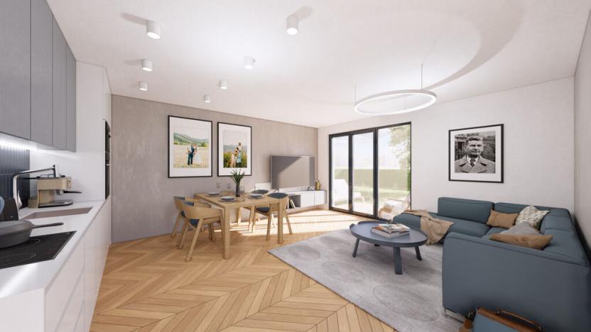Prodej bytu 3+kk, Zlín - Mladcová, Nadhumení, 81 m2