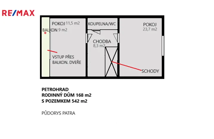 Prodej rodinného domu, Petrohrad, 151 m2