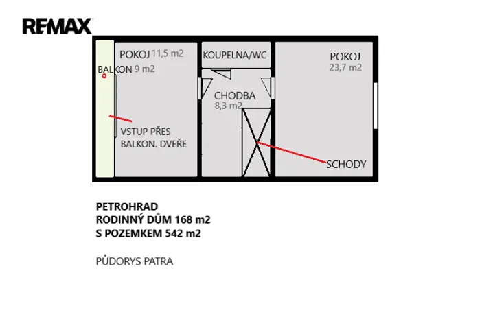 Prodej rodinného domu, Petrohrad, 151 m2