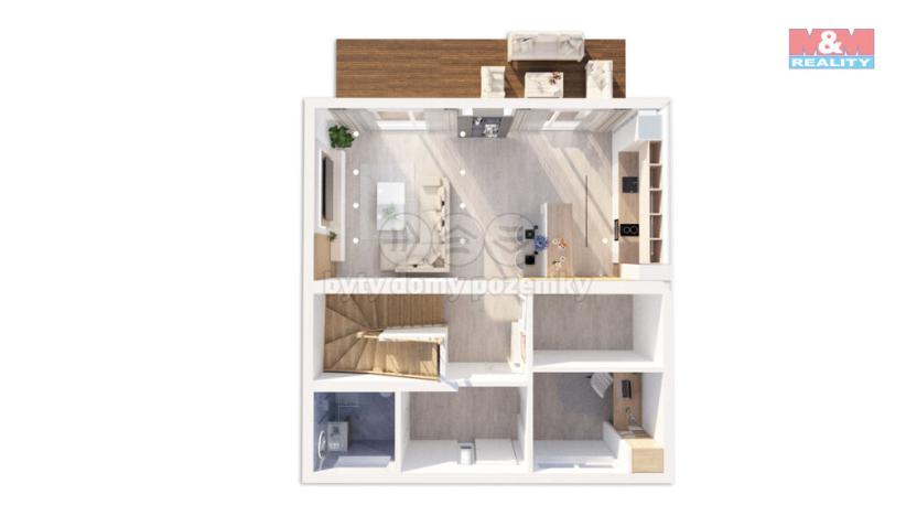 Prodej rodinného domu, Mělník, Dobrovského, 132 m2