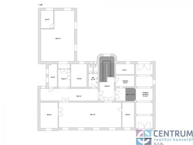 Prodej činžovního domu, Jablonec nad Nisou, Podhorská, 1578 m2