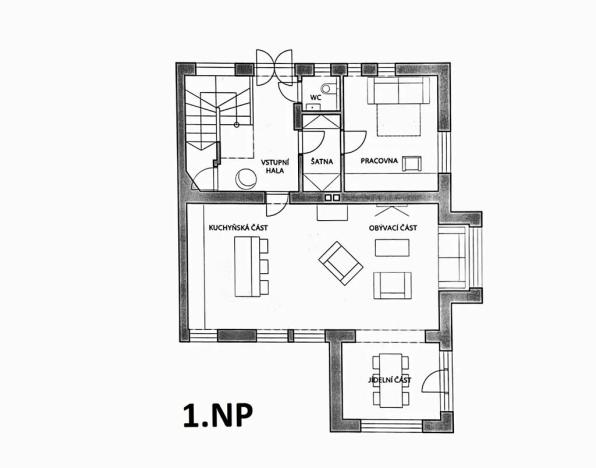 Prodej vily, Praha - Smíchov, Tichá, 317 m2
